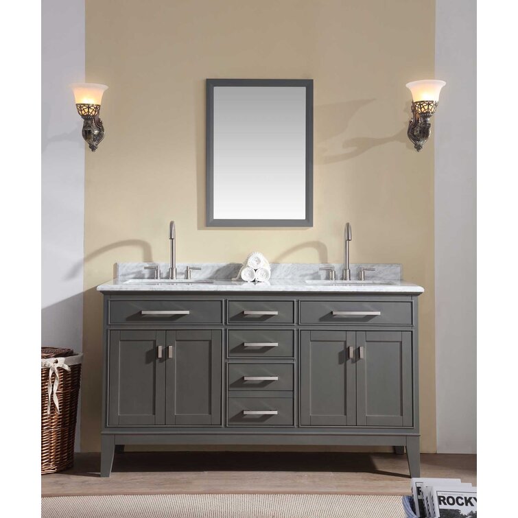 Norre Double Bathroom Vanity (60–72)