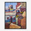 Santorini III - reproduction d'artiste sur toile-92363880-92363884