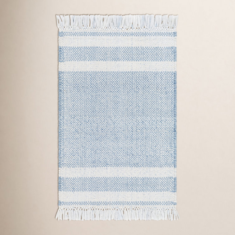 Bretson Hand Woven Striped Indoor/Outdoor Rug