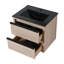 Ensemble de meuble-lavabo 24 po avec tiroirs 24 po-120446277