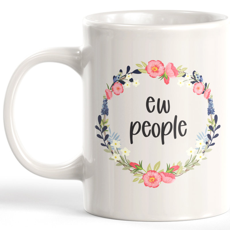Grande tasse à café EW People, 11 oz, Plastique
