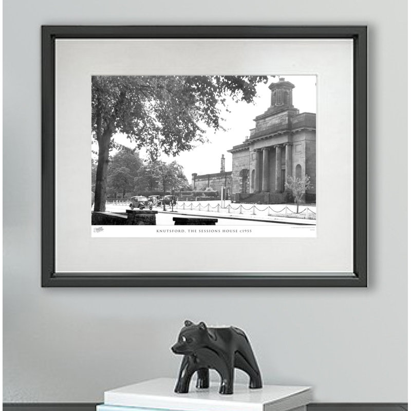 Knutsford, The Sessions House C1955 - Single Picture Frame Print, 60cm H x 80cm W x 2.3cm D