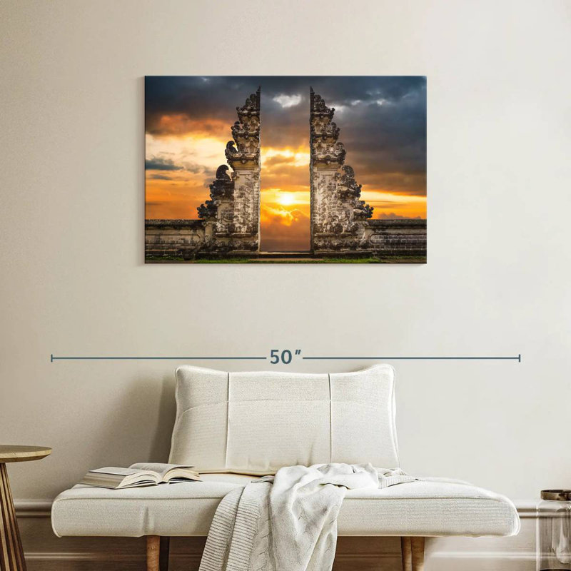 Lempuyang Split Gateway, 24" H x 36" W