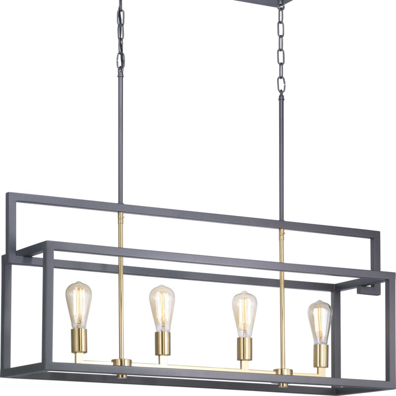 Gaia 4 - Light Graphite Kitchen Island Pendant