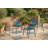 Outdoor Stackable Dining Chair, All-weather Plastic Patio Chair, Pool Side Chair, Modern Slatted Design For Balcony, Garden, Backyard, Indoor & Outdoor Use-768069738