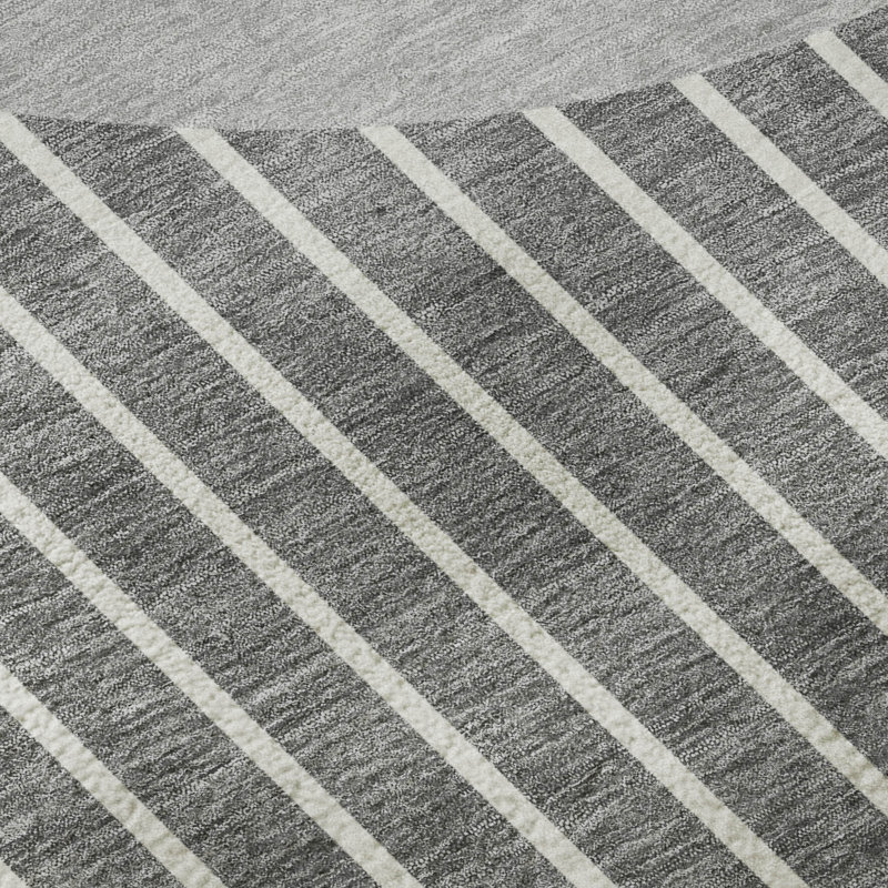 Premium Machine Washable Naglee AMF994 Stripes Rug, Rectangle 3' x 5'