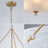 4-Light Alabaster Glass Chandelier