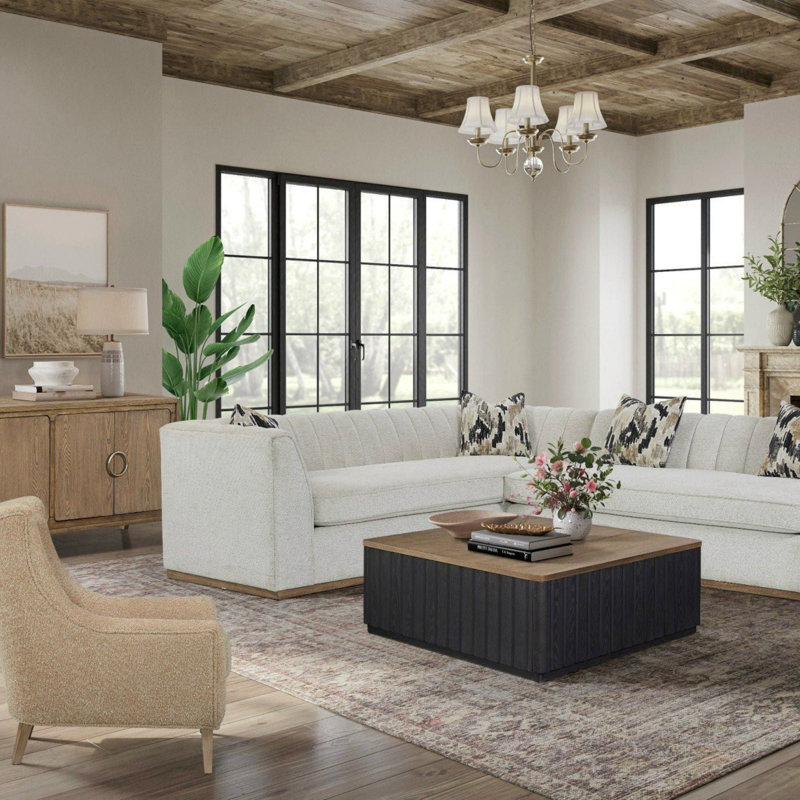 Channel Armless Loveseat