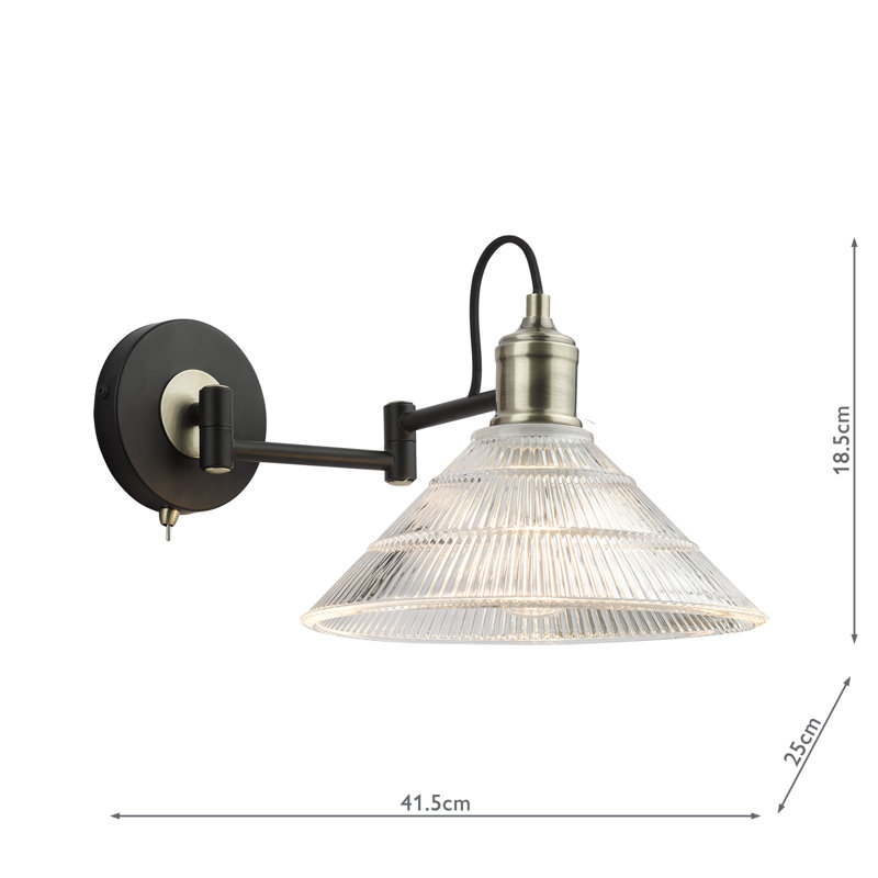 Crestover Swing Arm Sconce