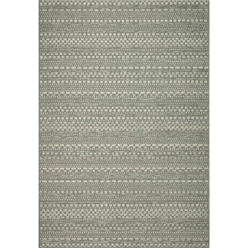 Jamel Striped Indoor / Outdoor Area Rug, Rectangle 200 x 290cm