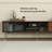 Modern Walnut TV Stand-107122730