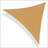 Colourtree Triangle Sun Shade Sail Canopy Fabric Cloth Screen, Water Permeable & UV Block UPF50-49807243-92661599