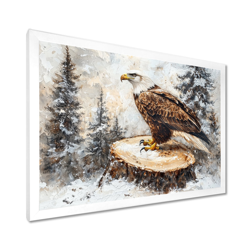 Vigile silencieuse Gildas, Reproduction encadrée d'une seule photo, H 12 po x l 20 po, Blanc