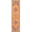 Tapis orange / bleu Dercyn