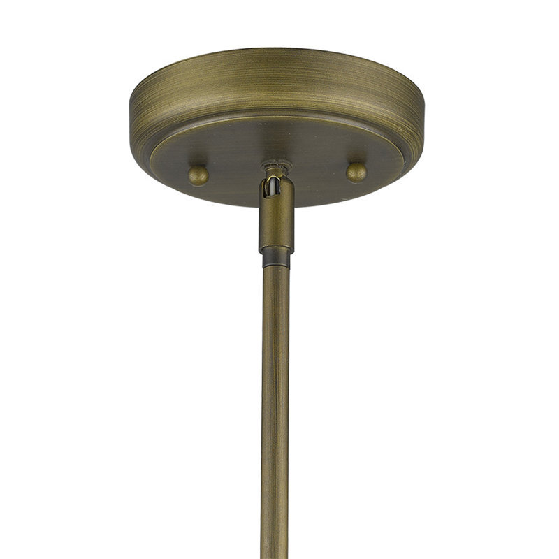 Lustre sphère spoutnik 12 lumières Rabehi, Laiton brut, Opale