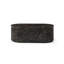 Table basse ovale en faux marbre Basalt 