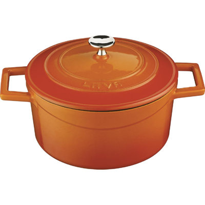 Cocotte ronde en fonte Lava Canada