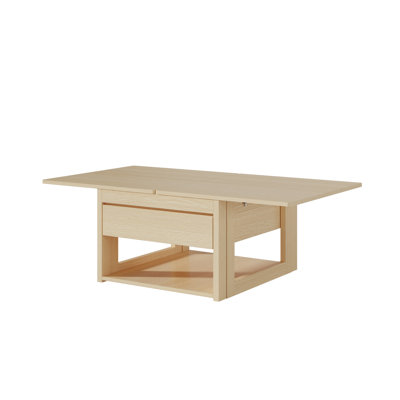 Transformable Oak-Effect Coffee Table (4-In-1 Multi-Use)