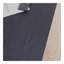 Table basse 47,2 "en bois sculpté noir massif - aspect fait à la main avec panneaux latéraux ornés