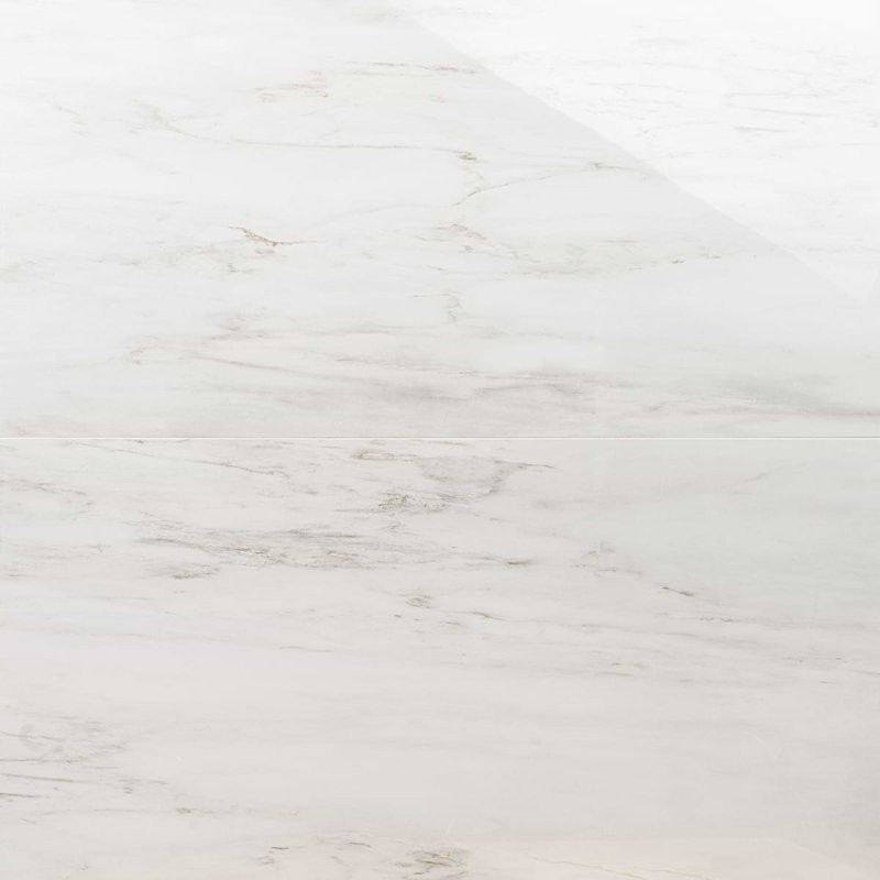 Dreamstone 24X48 Polished Porcelain Tile, Dolomite Snow Polished