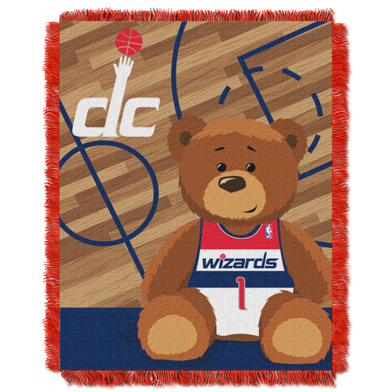 Wizards half court - couverture pour bébé NBA