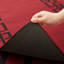 Abstract Machine Printed Area Rug-845542174