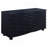 Monette Black 3-drawer Server