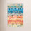 Paint Chip Multi Machine Printed Washable Rug