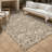 Machine Washable Indoor/Outdoor Chantille ACN2572 Floral Rug-554132754-554132773
