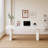 63" Modern Storage Desk in Soft Ivory - Spacious Home Office Writing Table with 4 Drawers & Cable Management, Easy Assembly & Stain-Resistant Finish