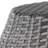 14.00" Grey Outdoor Side Table, Iron Build, Date Design Table , Grey, Strong Frame, No Assembly Needed-723665852