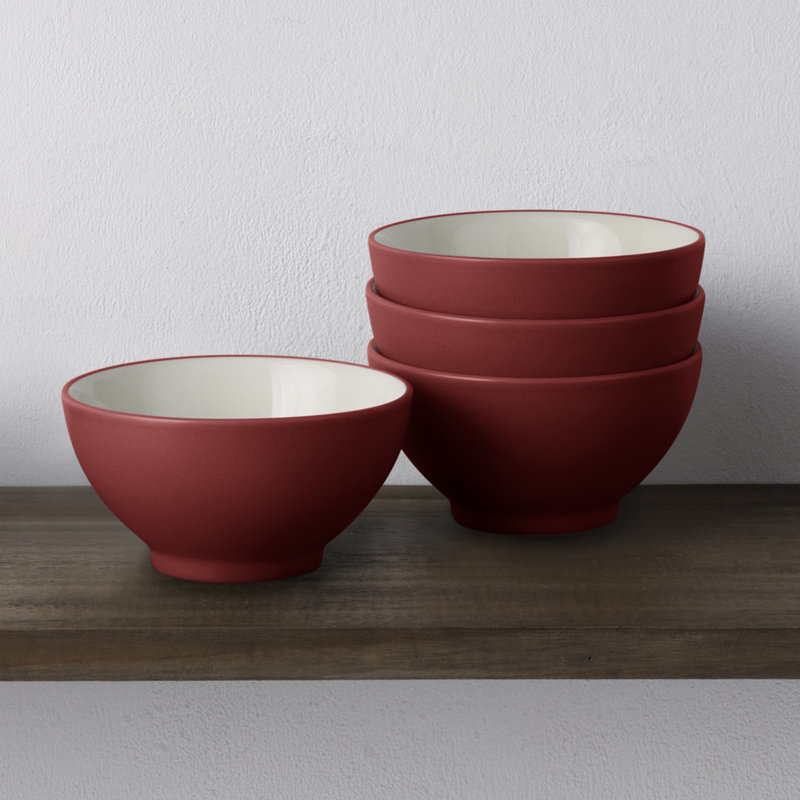 Noritake Colorwave Rice Bowls, Raspberry