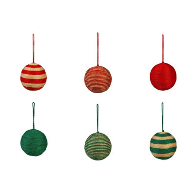 Fabric No Theme Ball Ornament