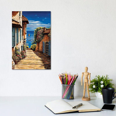 Antibes by Brian Francis - Wrapped Canvas Print