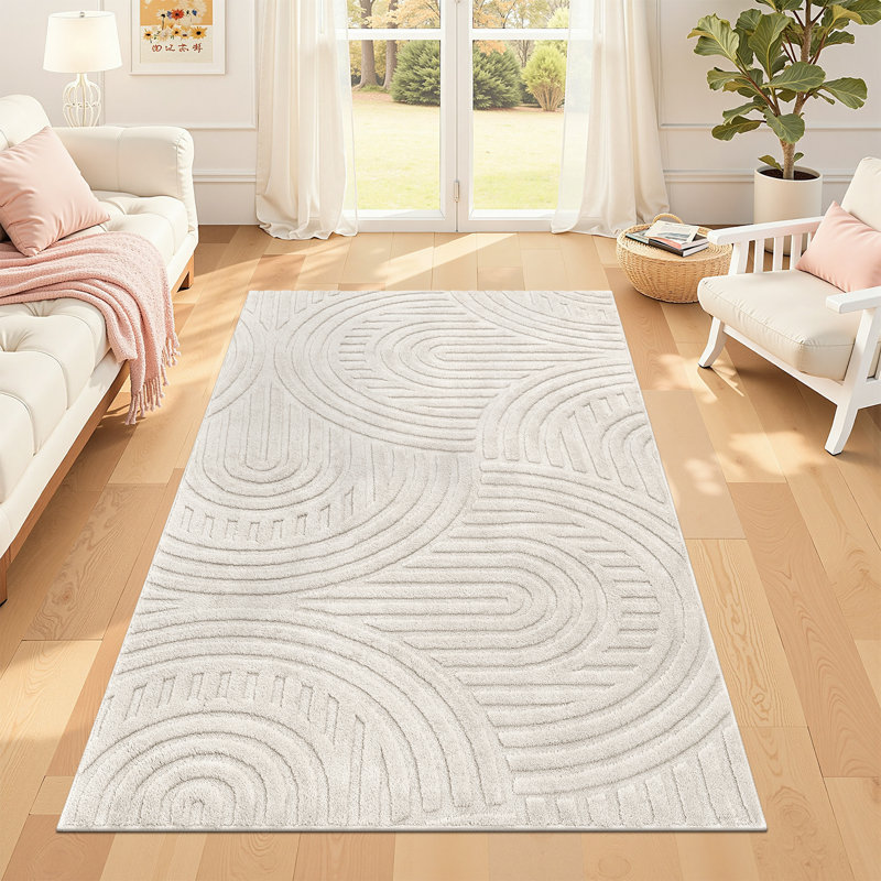 Machine Washable Non-Slip Oriental Area Rug, Rectangle 3' x 5'