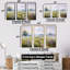 «Meadow Scenery Minimalisme Serenity II», ensemble d'art mural prairie-107747529-107747524