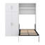 Lit escamotable Keiper avec casiers et armoires-1258612307
