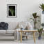 «Palm Leaves Weaving Together», reproduction encadrée sous verre, conception de Jade Sharp Photo-578127059-578127058