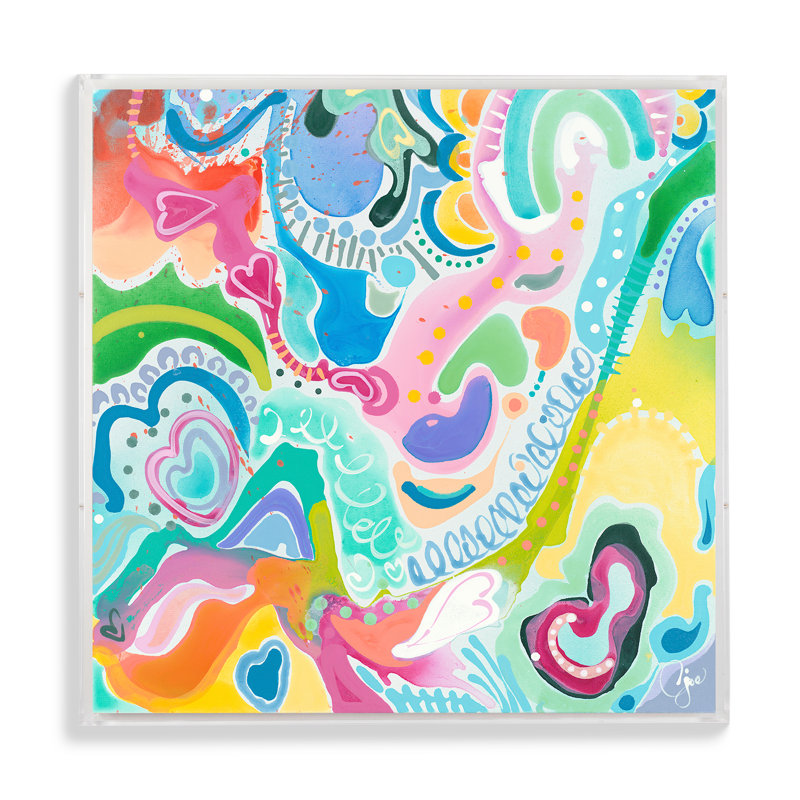 Over the Rainbow by Carolyn Joe, 36" H x 36" W