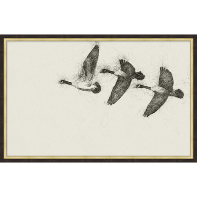 Migrant Flight 1 Framed Print