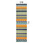 Tapis d'intérieur / extérieur géométrique Duxbury - orange / bleu marine / vert-69986545