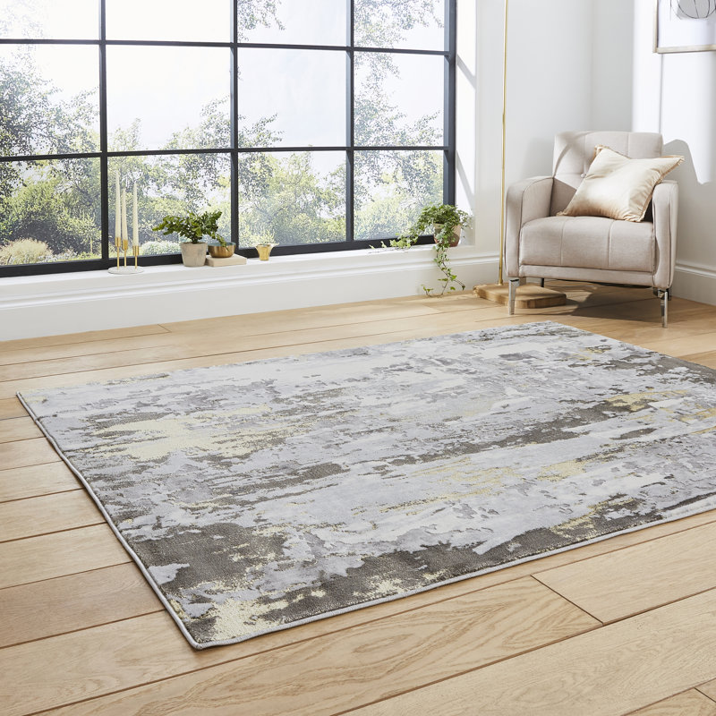 Miraleste area rug Machine Woven Rectangle Grey, Rectangle 120 x 170cm