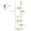 250 cm H Cat Tree / Condo