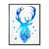 Cadre flottant noir