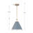 Kinston 1-Light Metal Cone Pendant-1085898408-1085898411