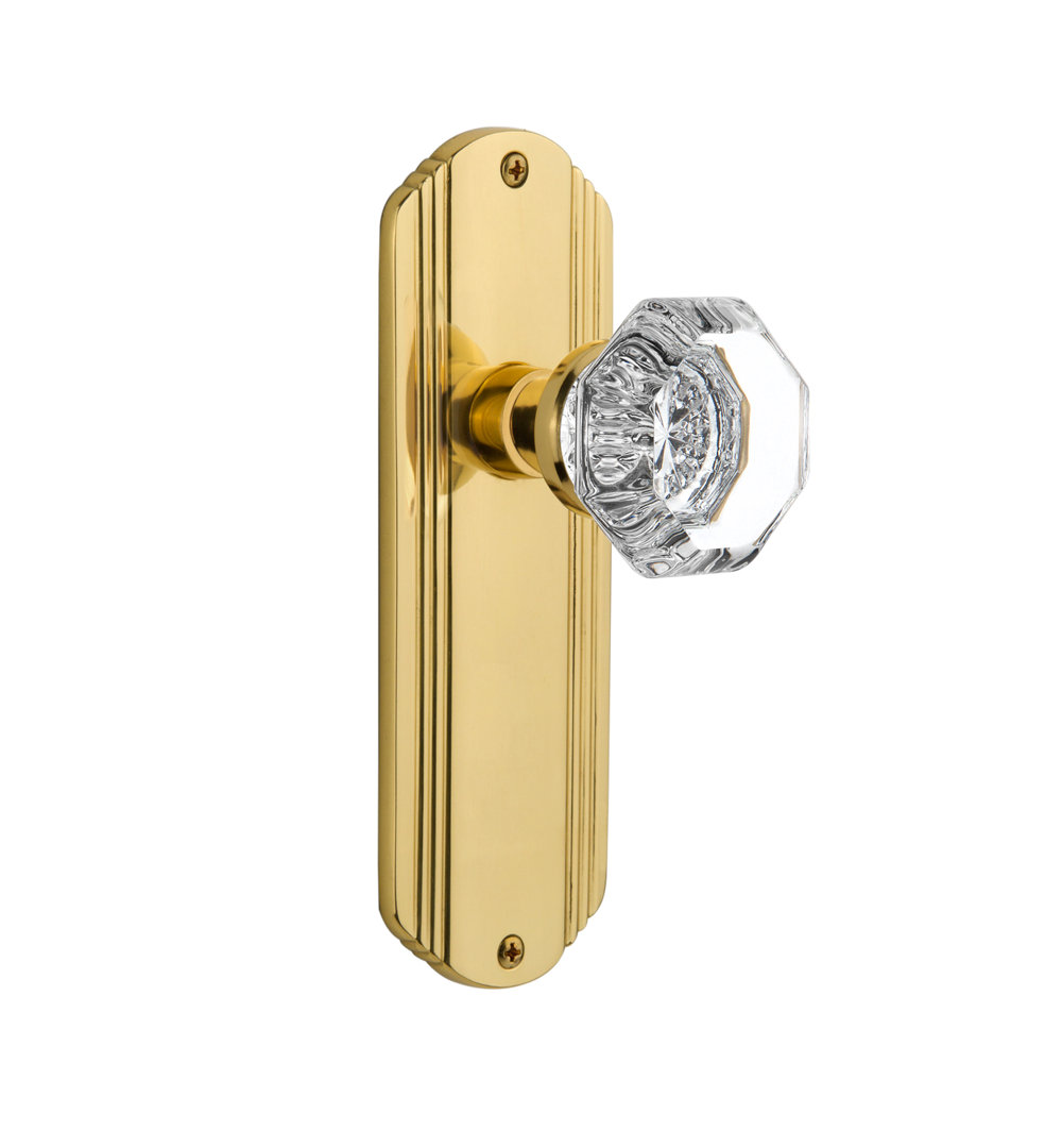 Deco Plate with Waldorf Door Knob Nostalgic Warehouse 