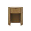 Table de chevet contemporaine arrondie avec tiroir-426967839