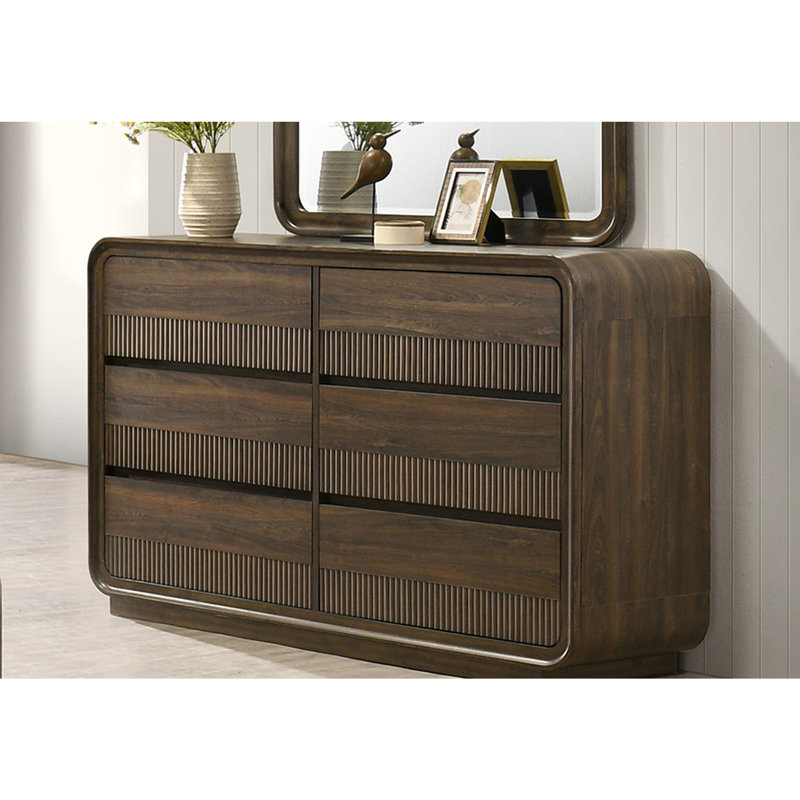 Mobilier de chambre en bois Mid-Century Flair