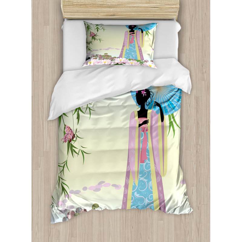 Menahga 260 TC Duvet Cover Set, Single - 1 Standard Pillowcase