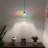 Shehan Tiffany Mini Hanging Lights Stained Glass Dragonfly LED Bulb Included H50"W6"-124697882